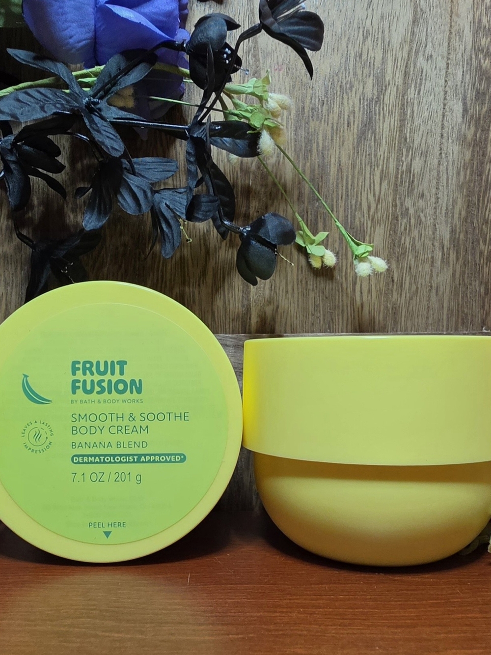 Bath & Body Works Yellow Fruit Fusion Smooth & Soothe Body Cream